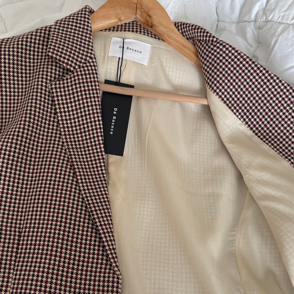 De Rococo Houndstooth Blazer - Picture 5 of 7